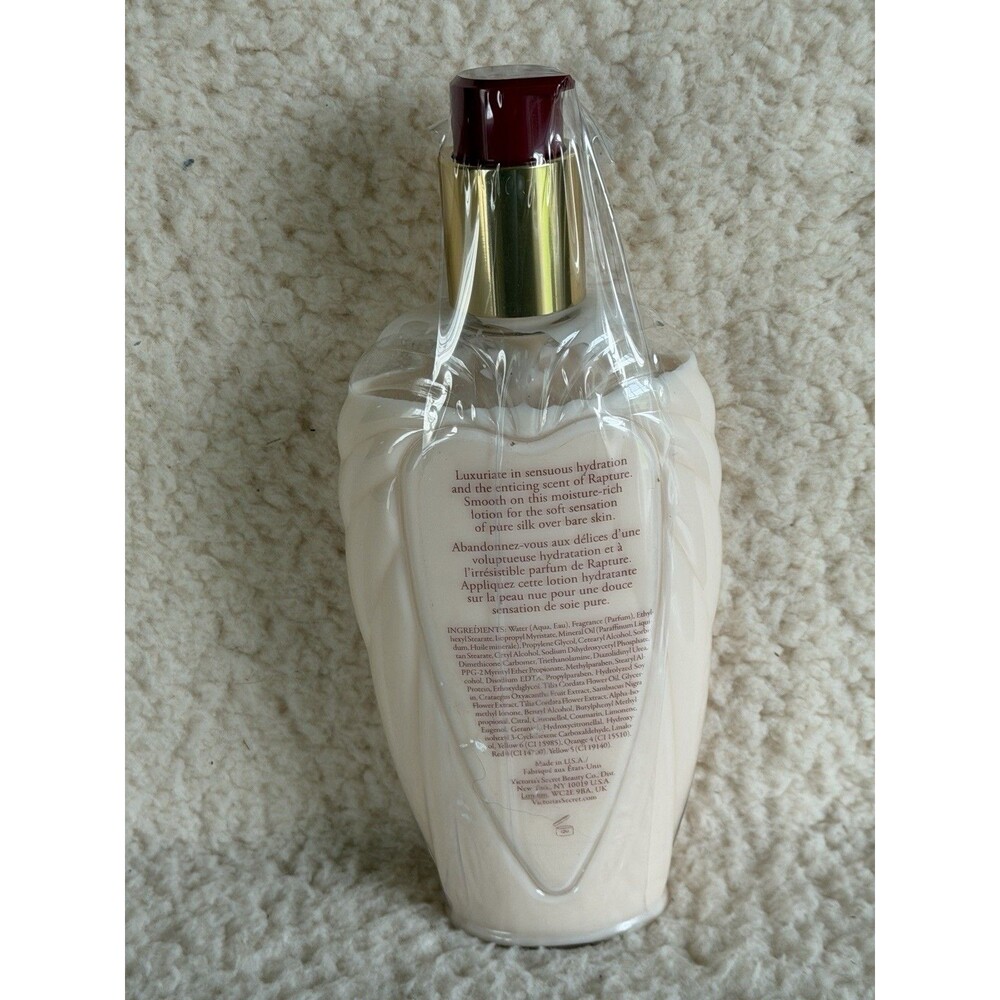 Victoria Secret Rapture Perfume Pure Silk Body Lotion Cream 8.4 Fl Oz Original - Picture 2 of 3